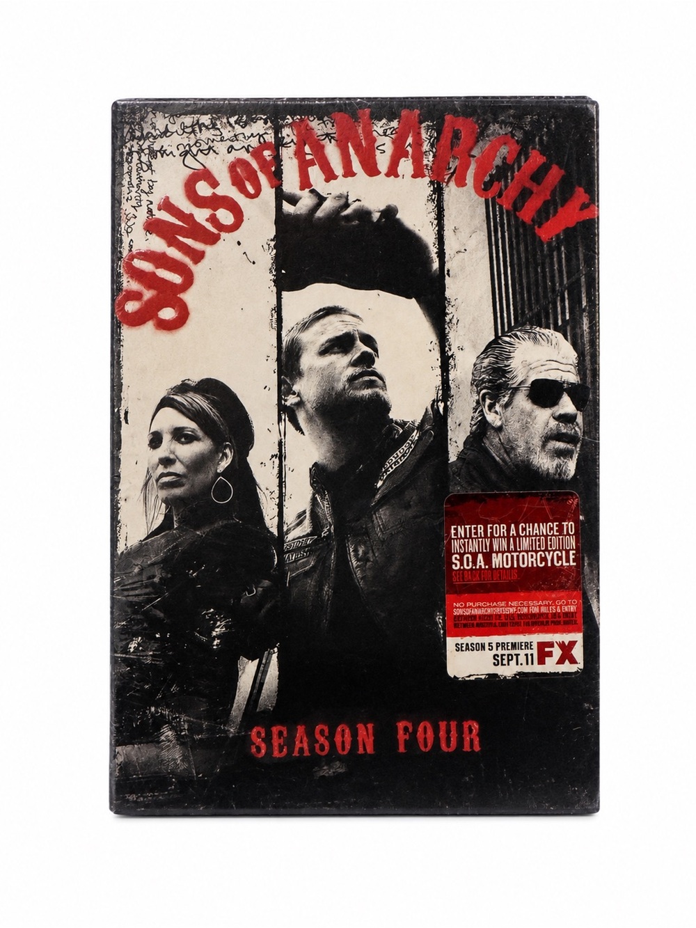 Sons of Anarchy Season Four 4-Disc DVD Set New Sealed FX Region 1